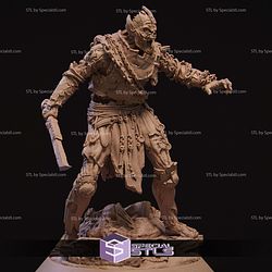 Undead Fighter 3D Printer Files STL Model