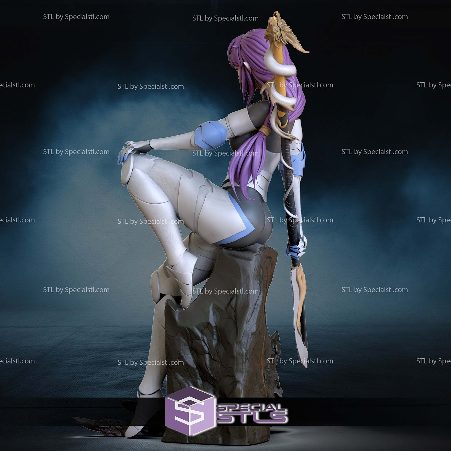 Esil Solo Leveling 3D Printer Files STL Model — view 6