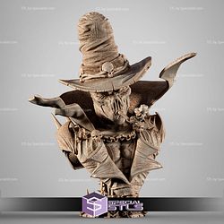 Gunslinger Spawn Portrait Bust Sculptures 3D Printing STL Model