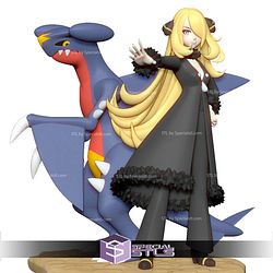 Champion Cynthia 3D Print Files STL Model