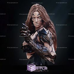 Witchblade 2024 Bust 3D Printer Files STL Model
