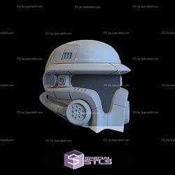 Cosplay STL Files Advanced Scout Helmet Old Republic 3D Model