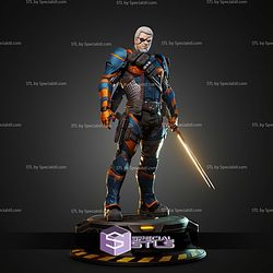 Deathstroke Arkham Origins STL Files 3D Model