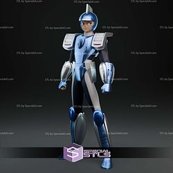 Marine Cloth Ushio 1 10 Saint Seiya STL Files 3D Model