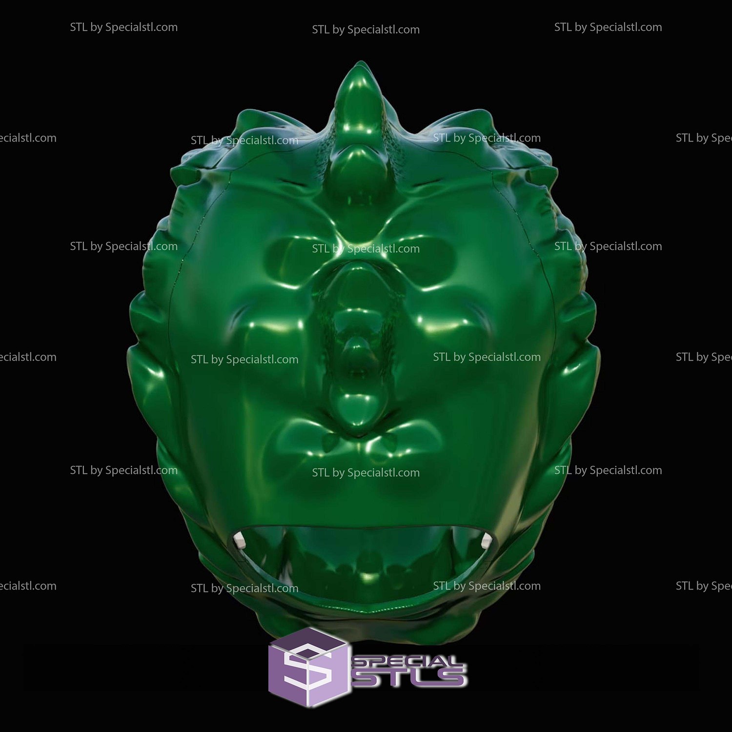 Cosplay STL Files Godzilla Green Power Rangers 3D Model — view 2