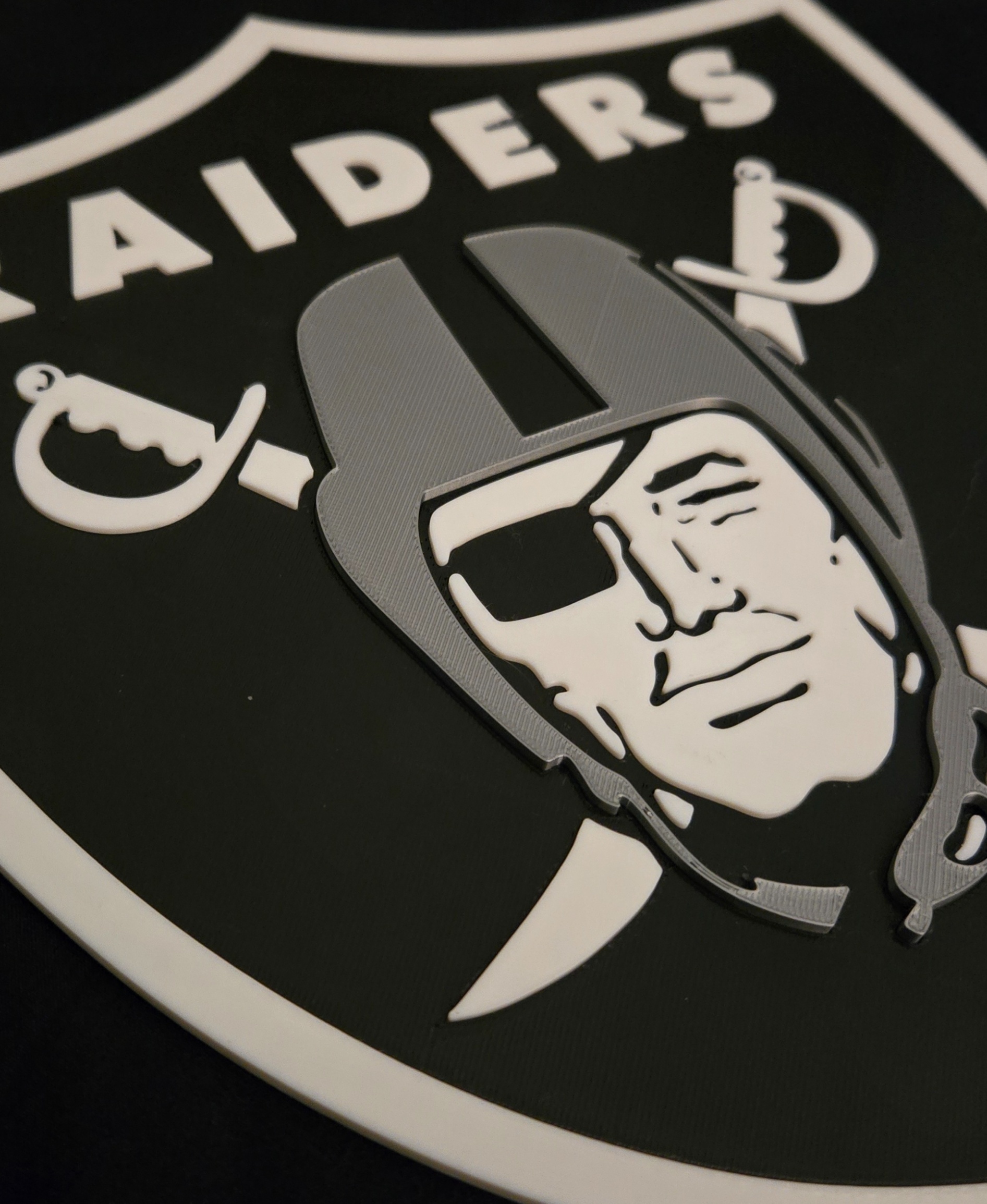 Las Vegas Raiders 3D STL Model