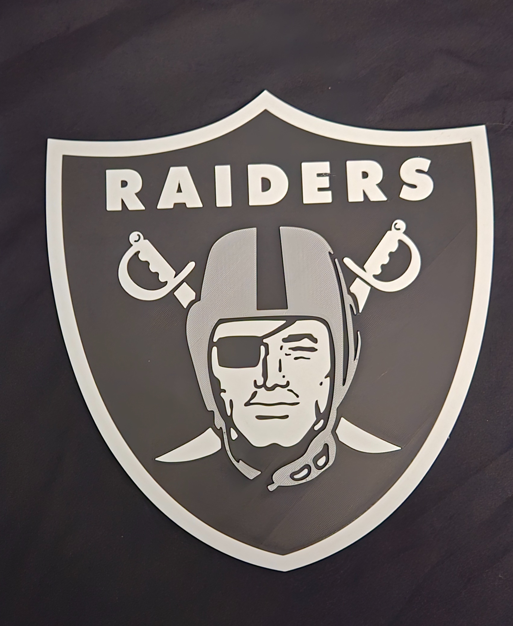 Las Vegas Raiders 3D STL Model — view 2