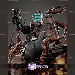 Isaac Clarke Dead Space Shooting STL Files 3D Model