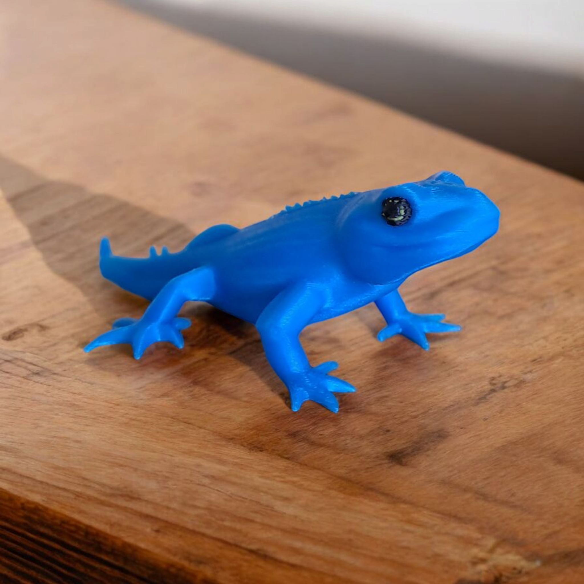 Cute Little Lizard Gecko Figure 3D STL Model