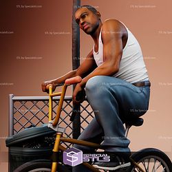 Carl CJ Johnson GTA San Andreas 3D Printer Files STL Model