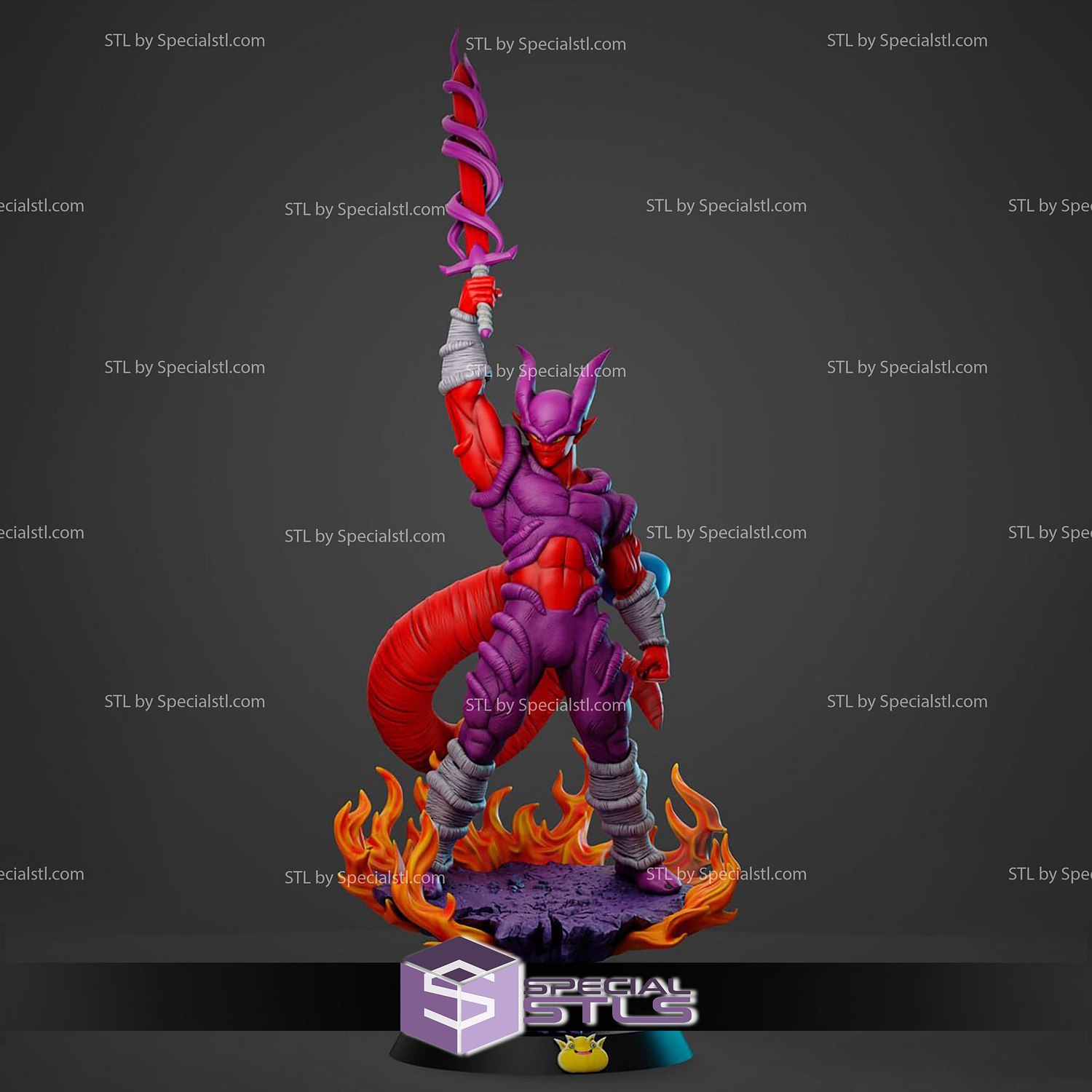 Janemba and Sword 3D Printer Files STL Model — view 2