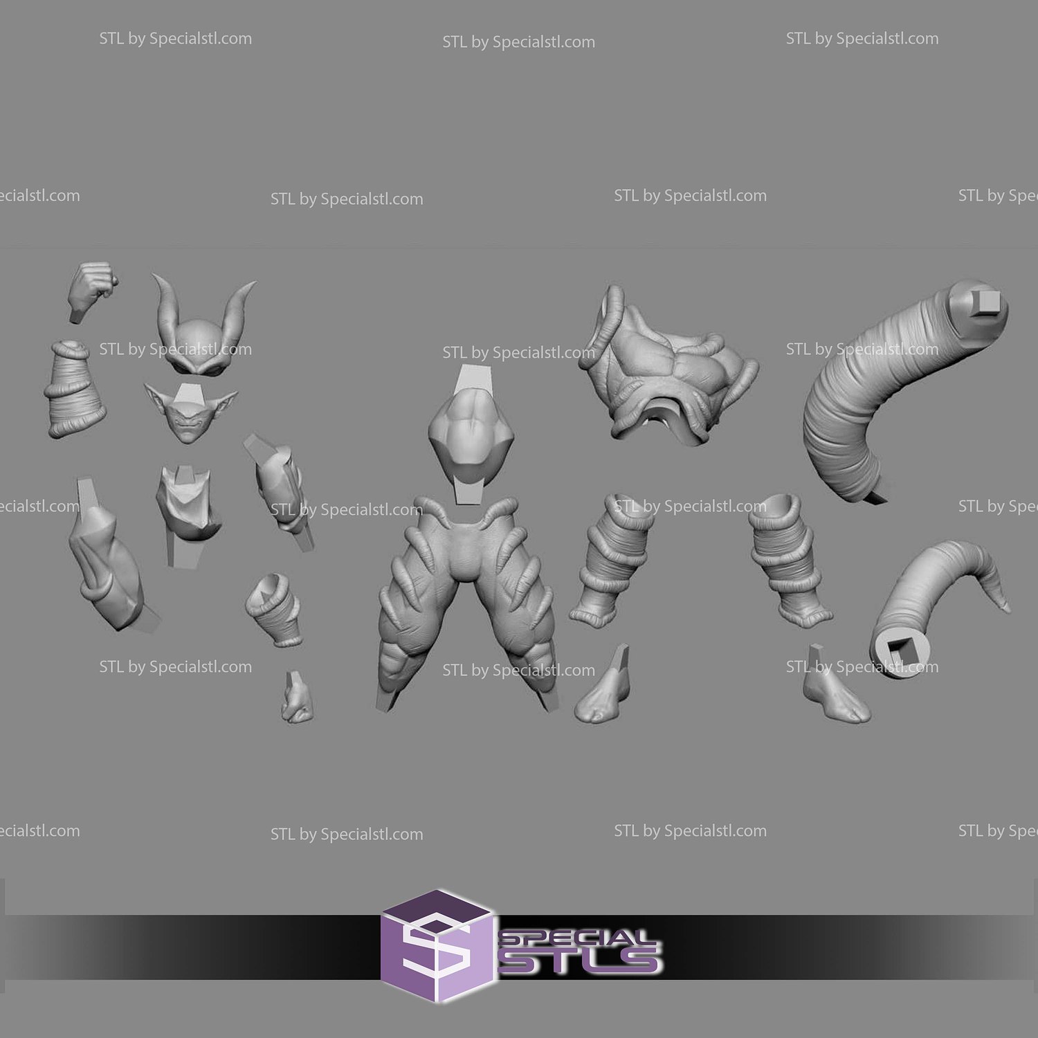 Janemba and Sword 3D Printer Files STL Model — view 3