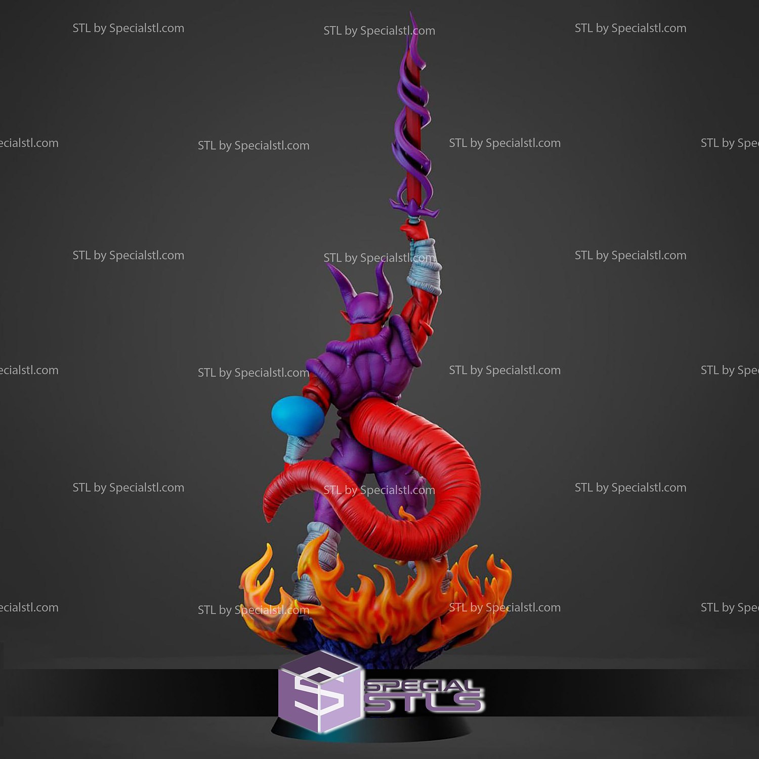 Janemba and Sword 3D Printer Files STL Model — view 5