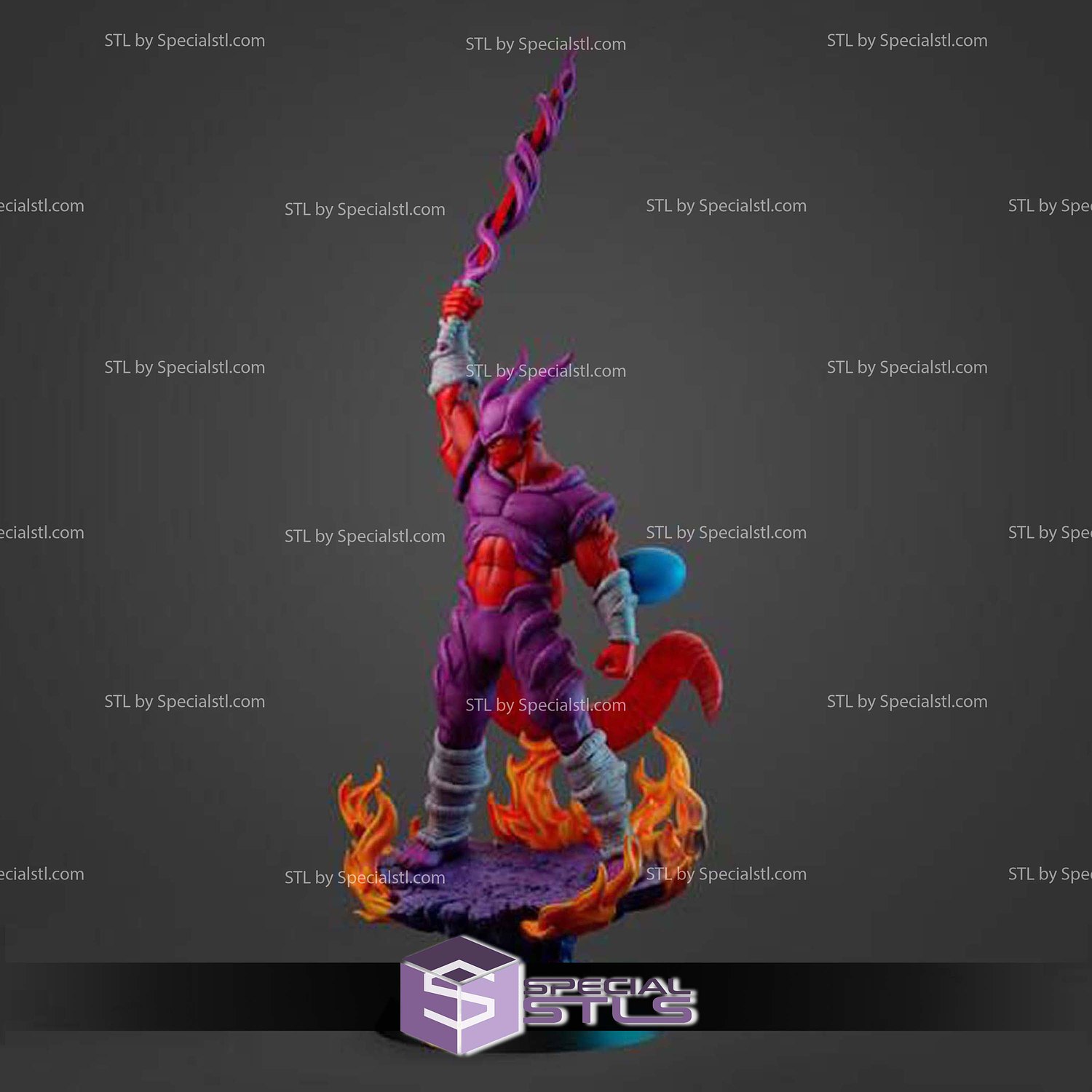 Janemba and Sword 3D Printer Files STL Model — view 6