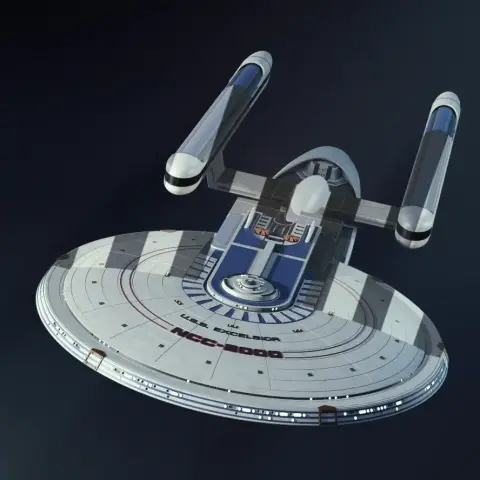 USS Excelsior NCC-2000 Kit 3D Printer Files | Assembly STL Model