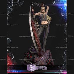Trish Devil May Cry Sculptures 3D Printing STL Model