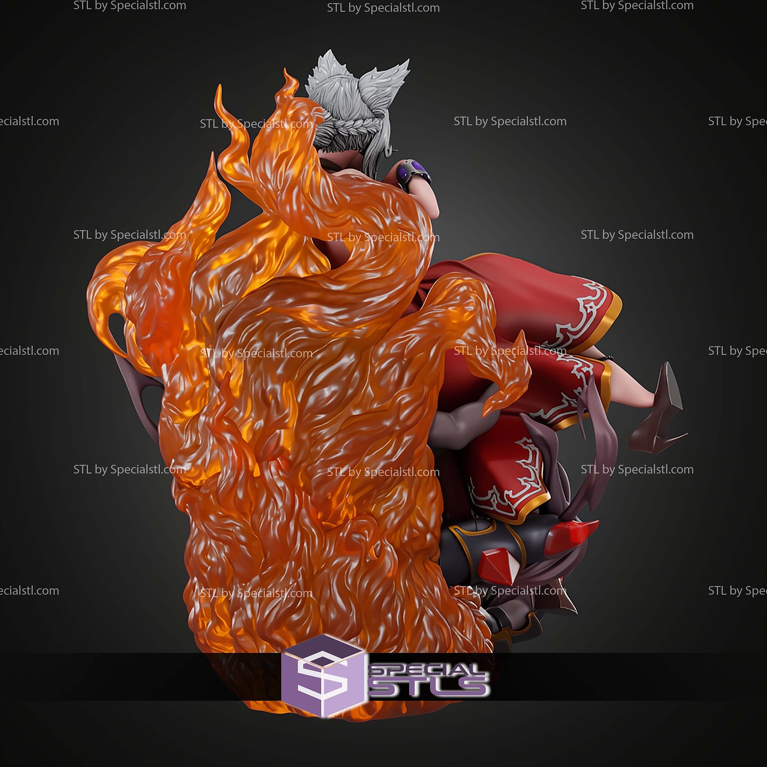 Fraux Granblue Fantasy STL Files 3D Model — view 8