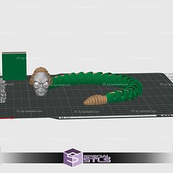 Super Basic STL - Beetlejuice Snake 3D Model