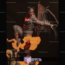 Hellbat Wing STL Files 3D Model — view 1