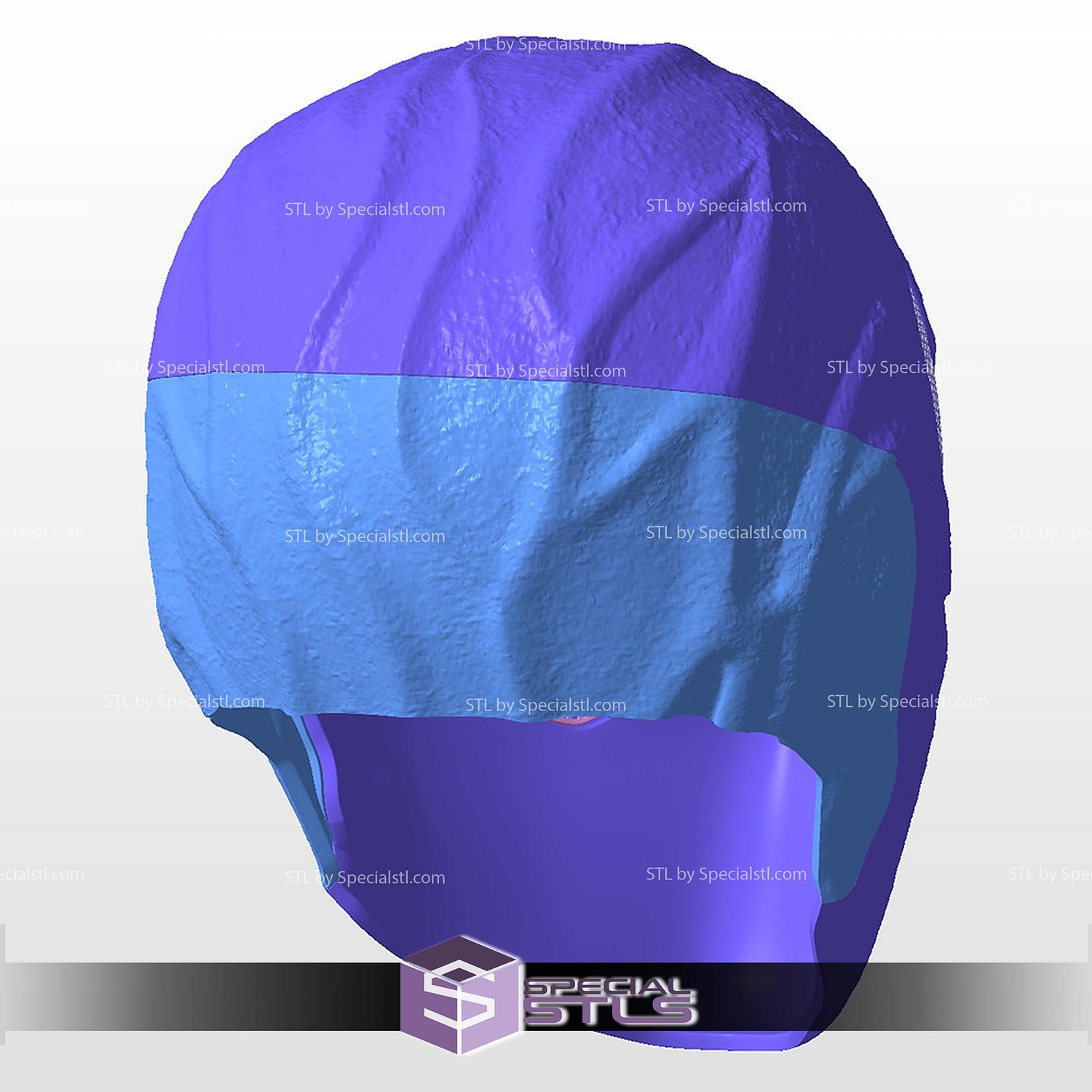 Cosplay STL Files Symbiote Spider Man Helmet 3D Model — view 5