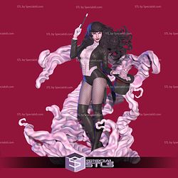 The Charm of Zatanna STL Printer Files 3D Model
