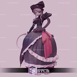 Overlord Shalltear in Dress 3D Print Files STL Model