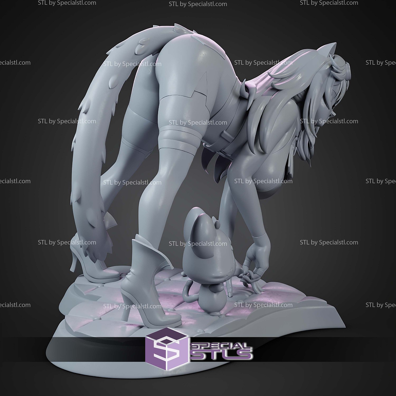 Raora Panthera Hololive En 1 7 STL Files 3D Model — view 4
