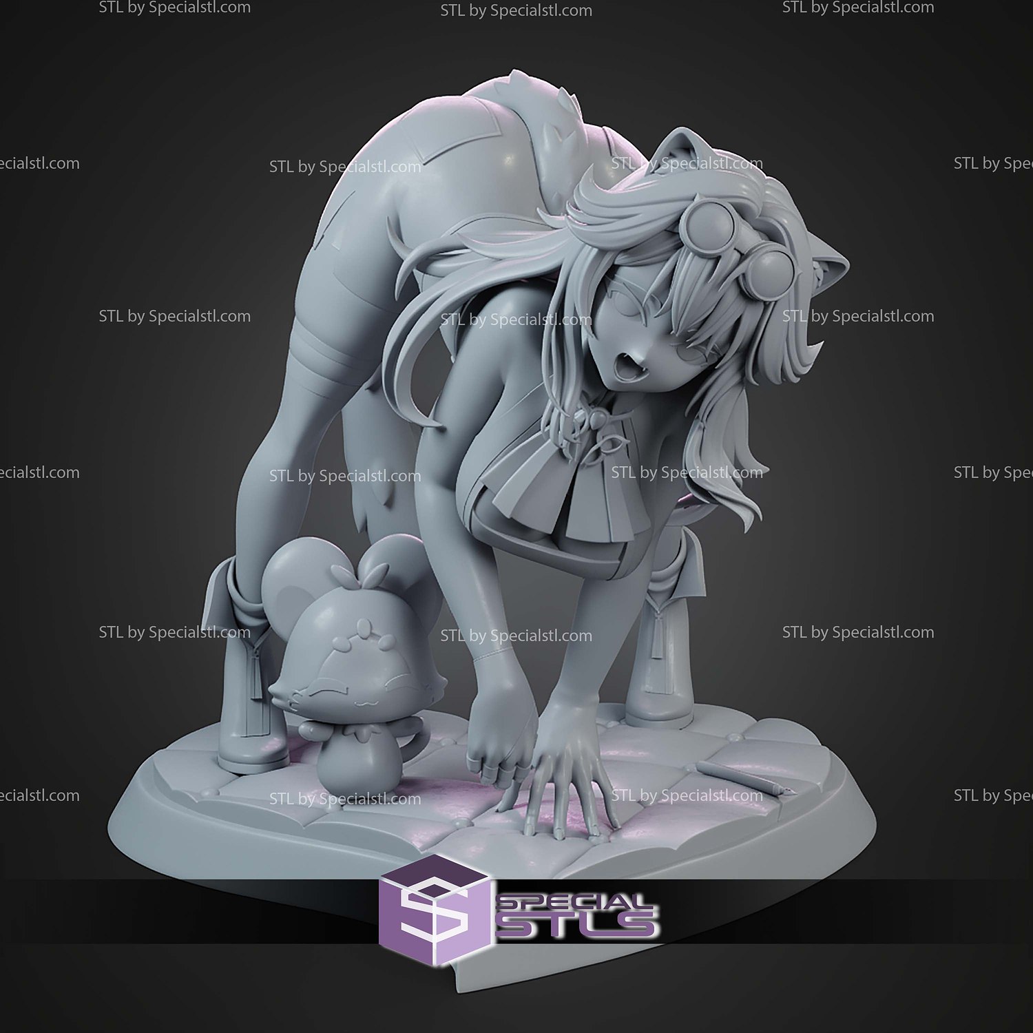 Raora Panthera Hololive En 1 7 STL Files 3D Model — view 7