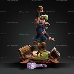 Jak and Daxter the Game STL Files 3D Model