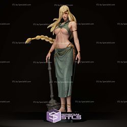 Seraphina the Eternal Queen Basic Standing 3D Printer Files STL Model