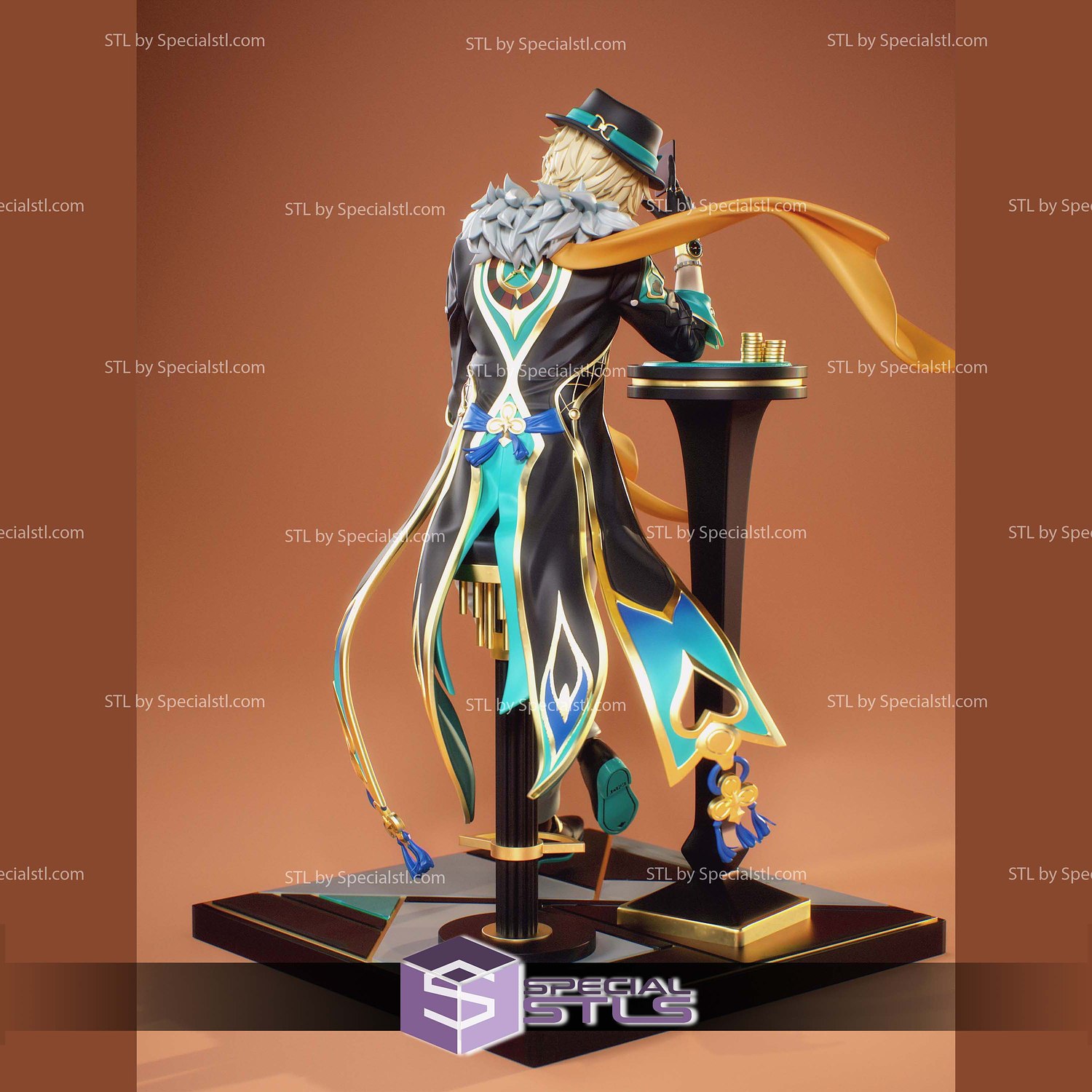 Aventurine Honkai Star Rail 3D Printer Files STL Model — view 2