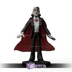 Disney Infinity Style STL Collection - Dracula Leslie Nielsen 3D Model