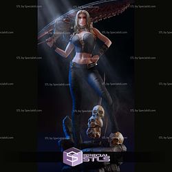 Trish Devil May Cry Big Sword STL Files 3D Model