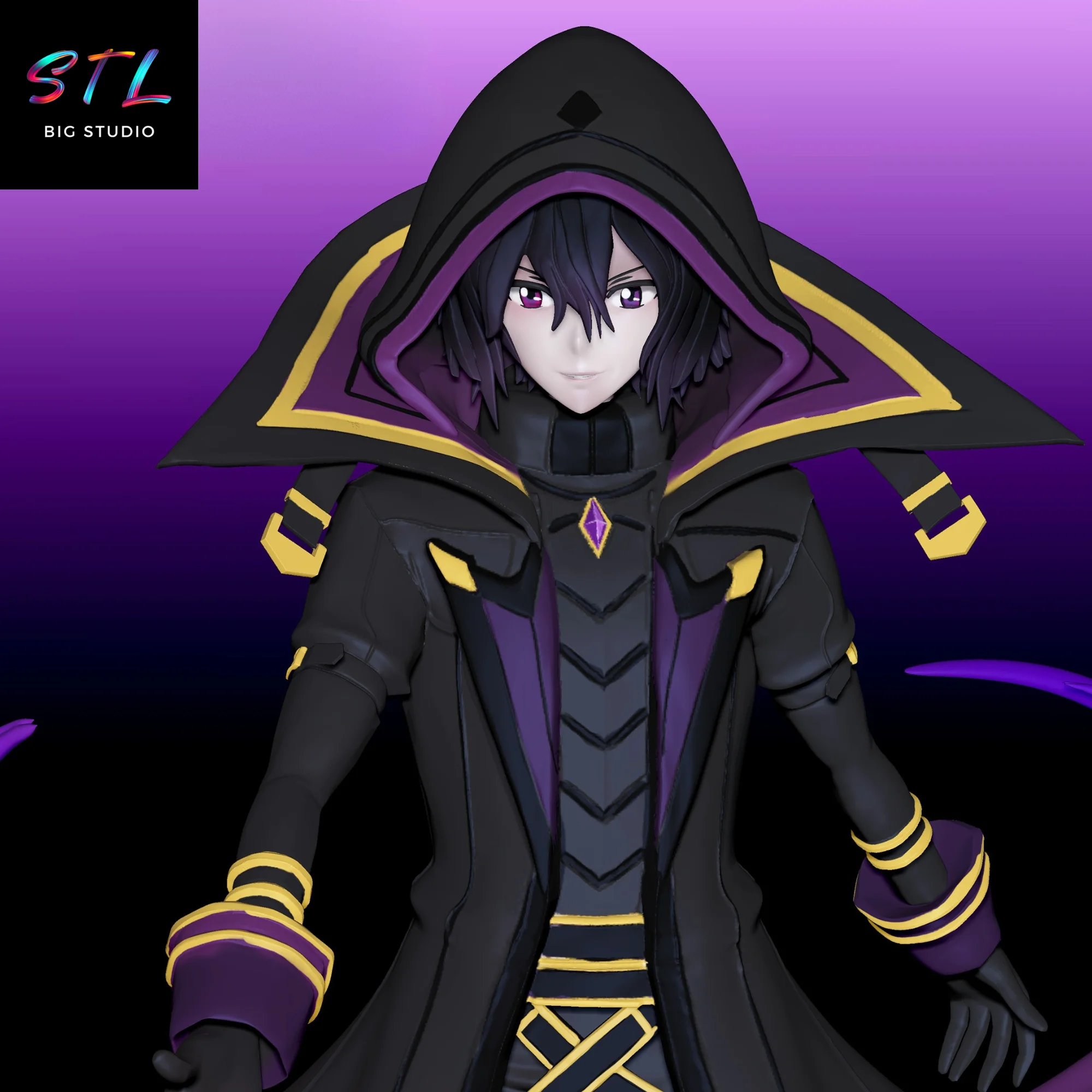 Cid Kagenou STL | The Eminence in Shadow | 3D Printable Model Model — view 3