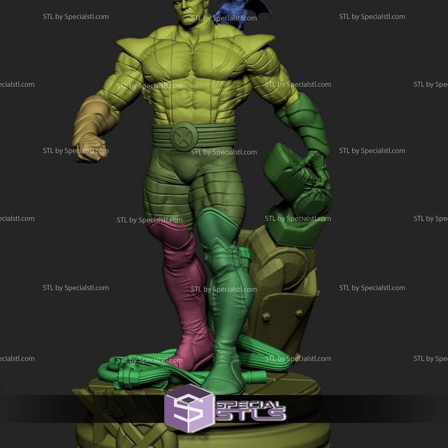 Colossus Sentinel Hand 3D Printer Files STL Model — view 2