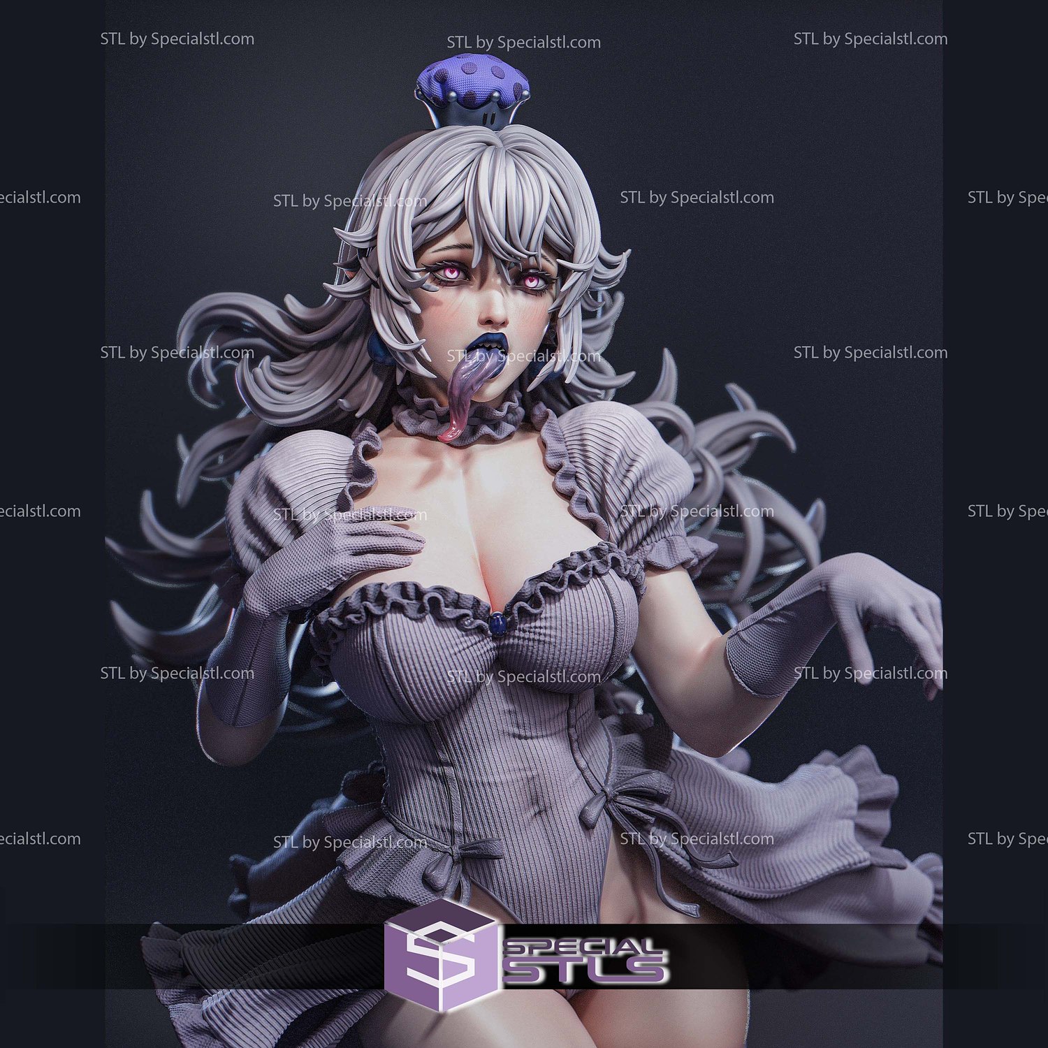 Boosette Ghost Vibe 3D Printer Files STL Model — view 3