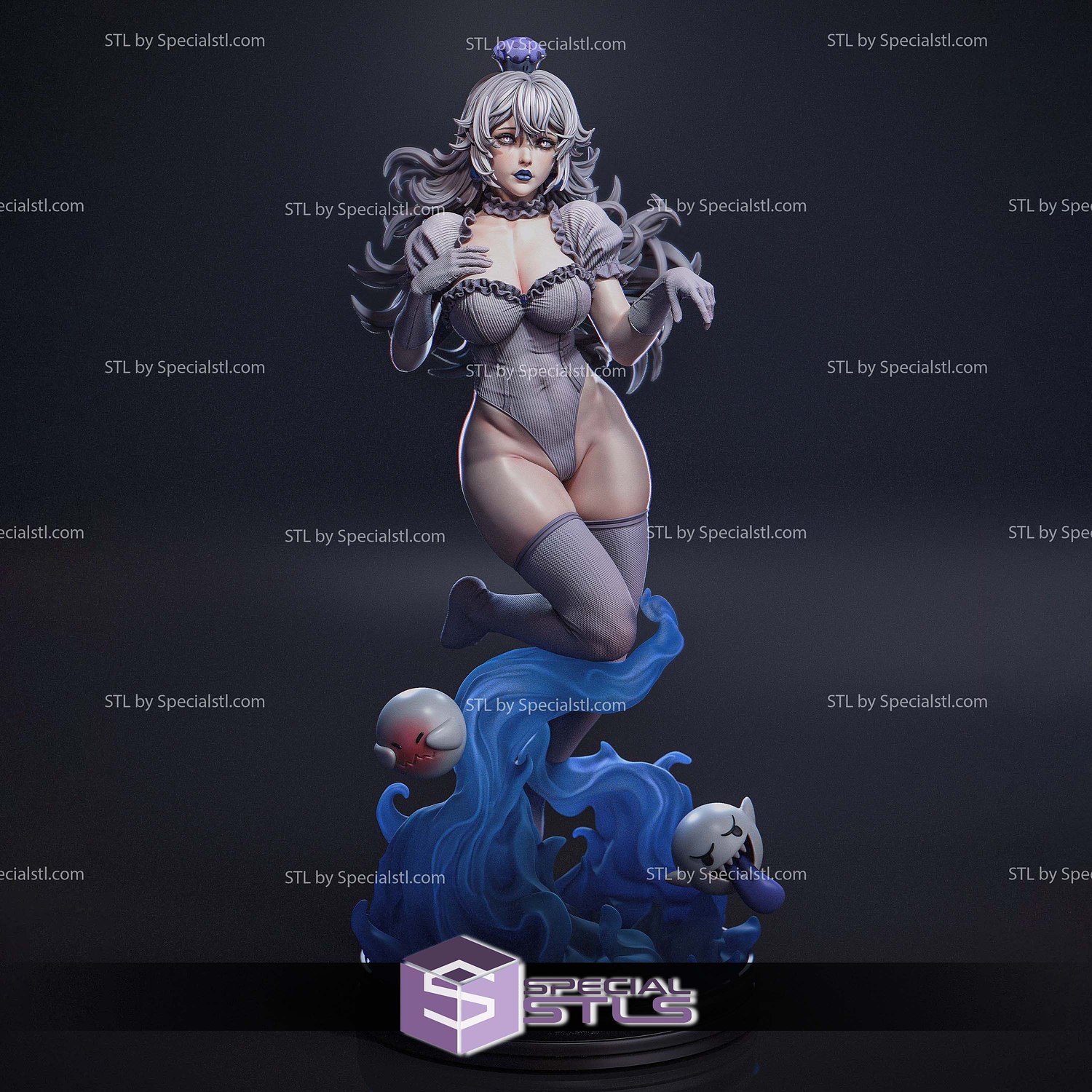 Boosette Ghost Vibe 3D Printer Files STL Model — view 5