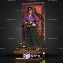 Kokushibo Demon Slayer Stand Pose STL Files 3D Model