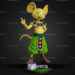 Quitela God Of Destruction 111mm STL Files 3D Model