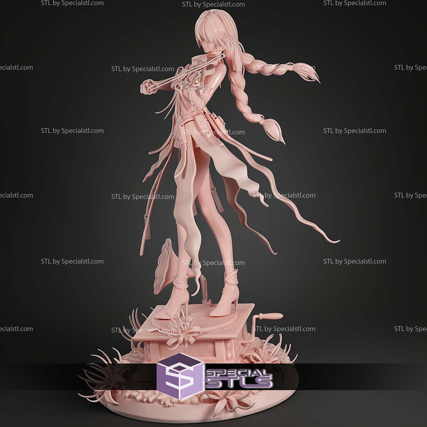 Phrolova Wuthering Waves STL Files 3D Model — view 3