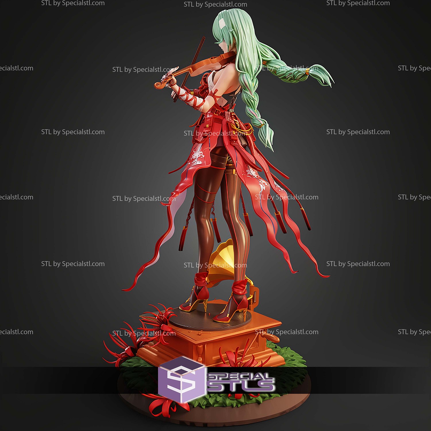 Phrolova Wuthering Waves STL Files 3D Model — view 7