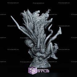 Chihiro and Haku Spirited Away Bust 3D Printer Files STL Model