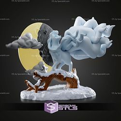 Basic Pokemon Collection Alolan Ninetales 3D STL Model