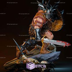 Warduke Dungeons and Dragons STL Files 3D Model