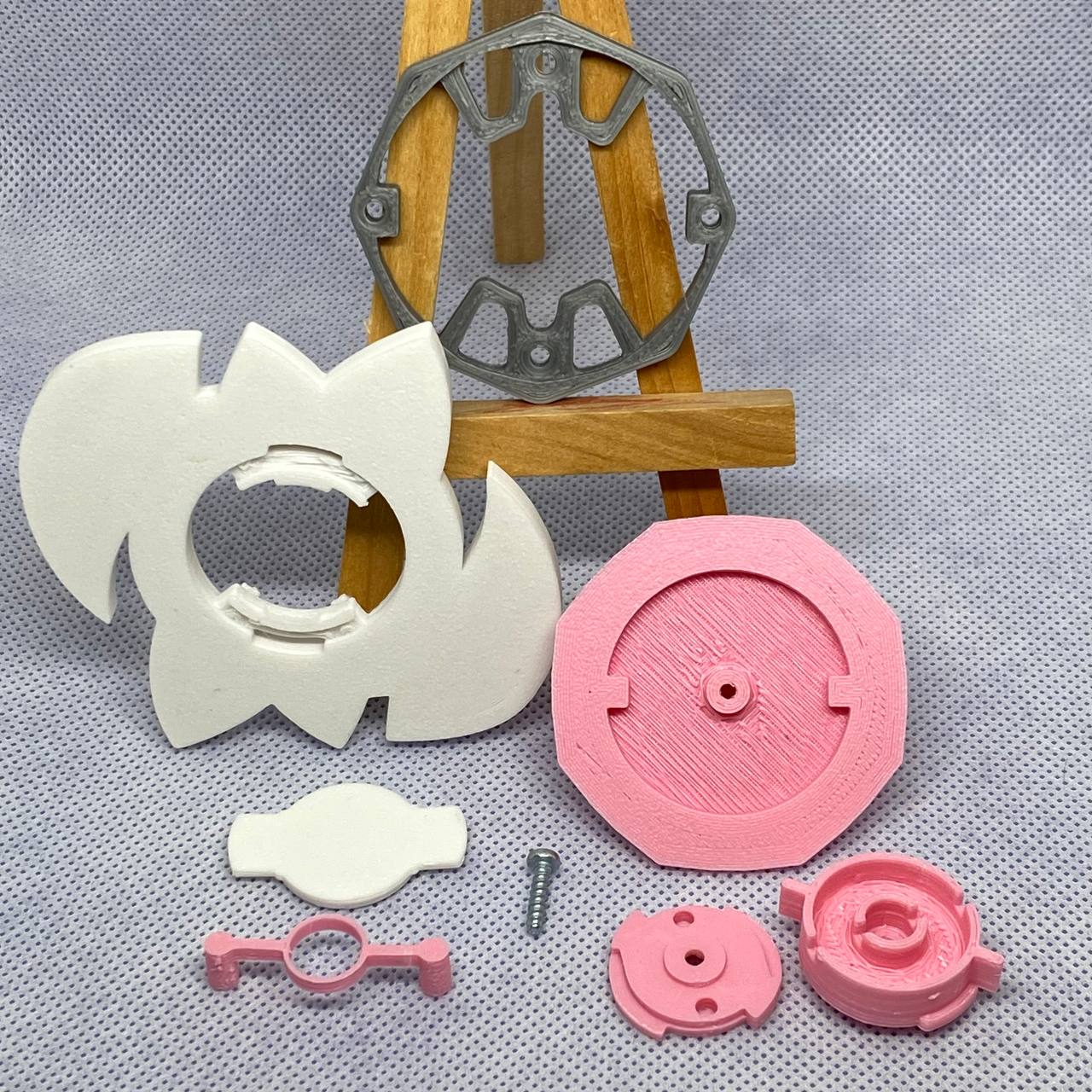 BEYBLADE ROUGE THE BAT V2 | COMPLETE | SONIC THE HEDGEHOG SERIES 3D STL Model