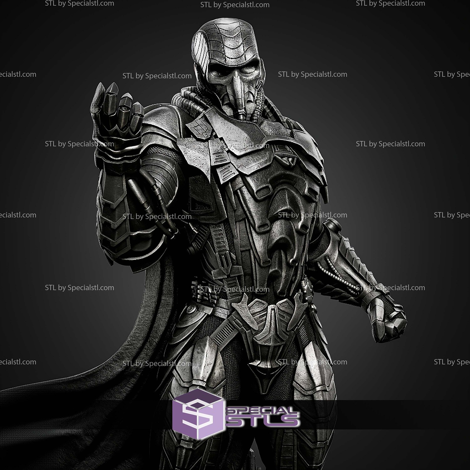 General Zod 425mm STL Files 3D Model — view 4