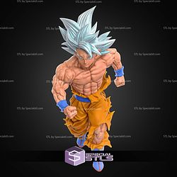 Goku Ultra Instinct Dragon Ball Super Vol 24 STL Files 3D Model