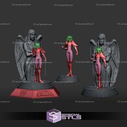 Andromeda Shun Angel Statue 3D Printer Files STL Model