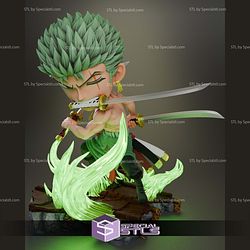 Zoro Chibi V2 3D Printer Files STL Model