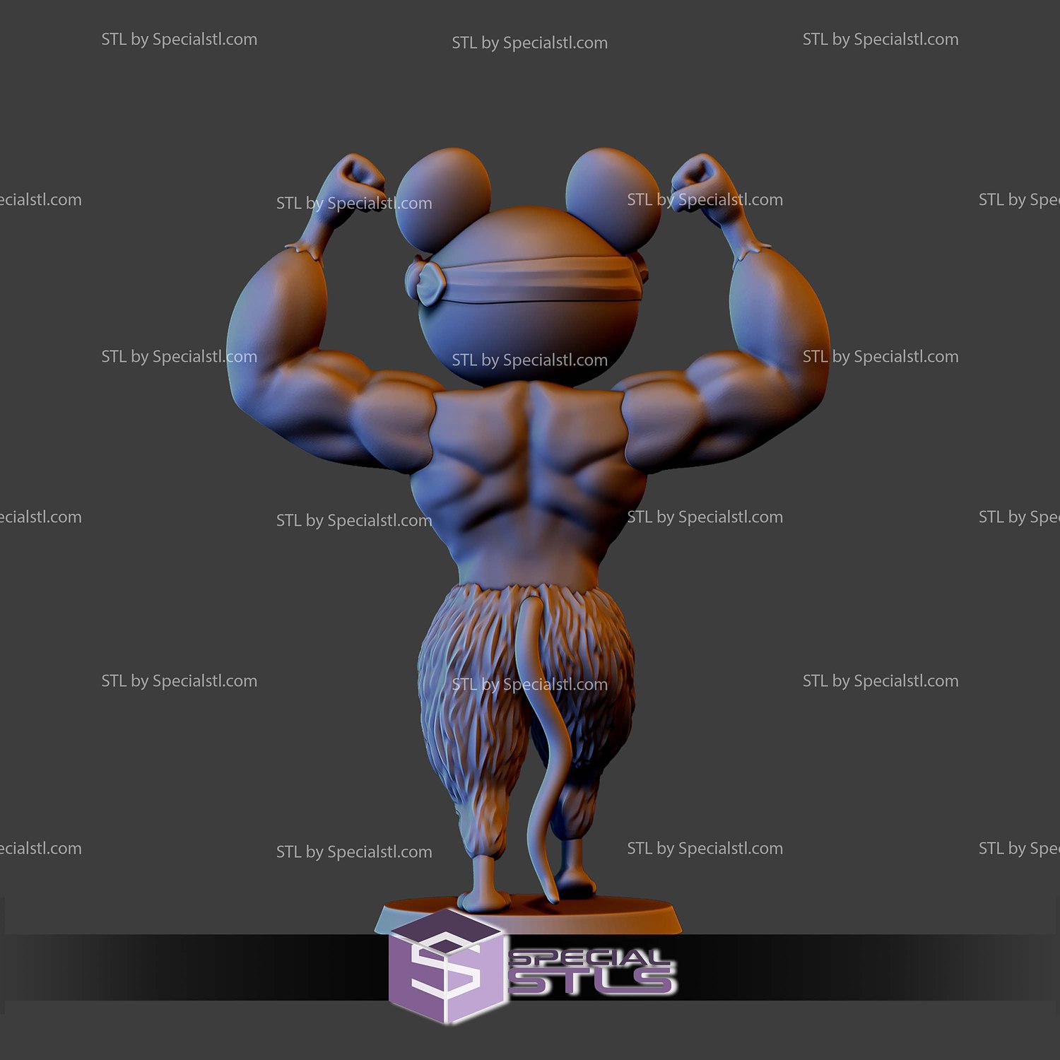 Uzui Tengen Mice V2 3D Printer Files STL Model — view 5
